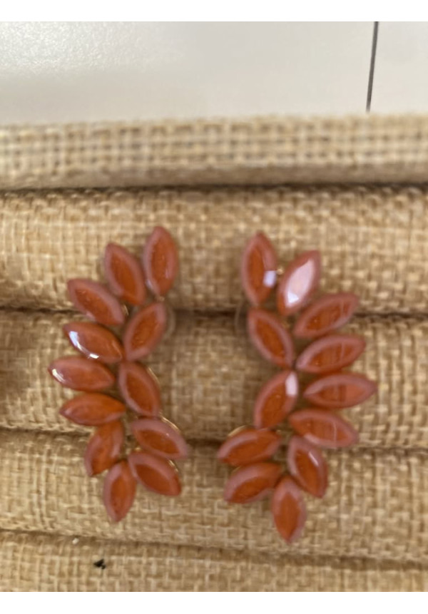 Pendientes hojas