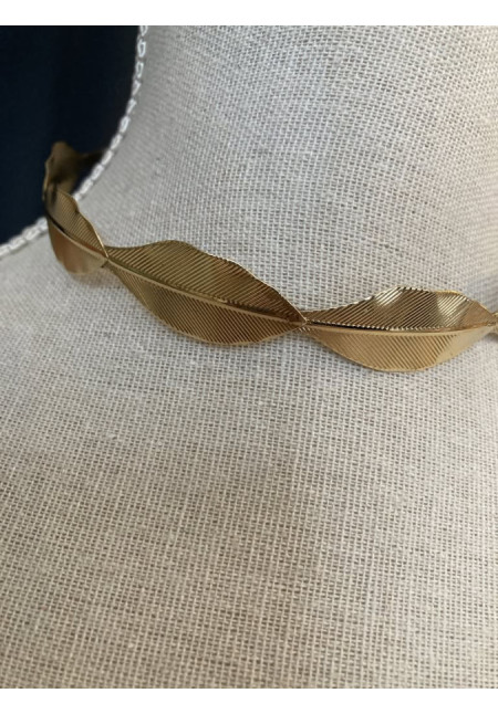 1.1. Diadema hojas lisa