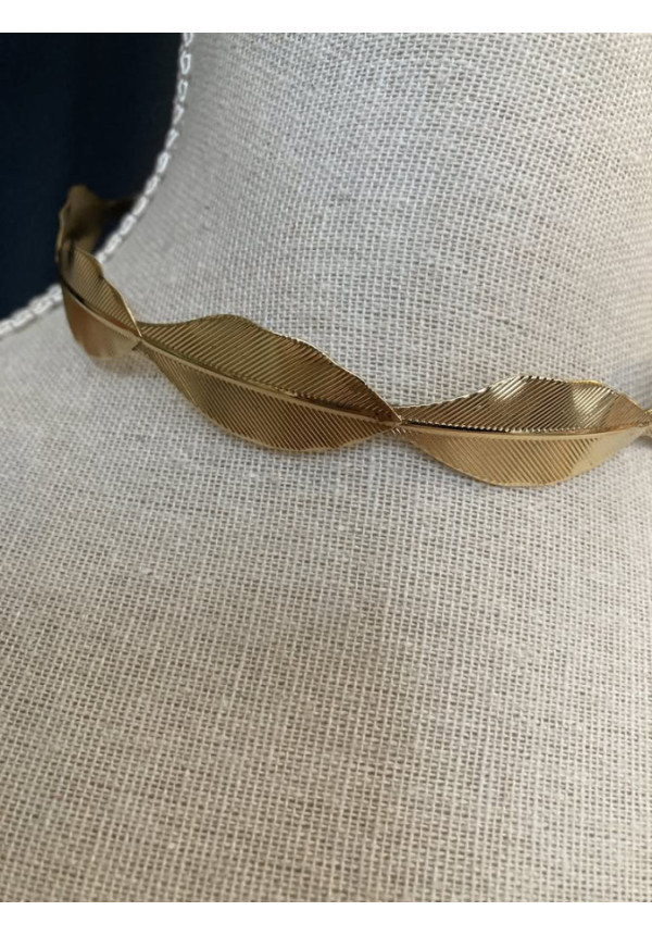 1.1. Diadema hojas lisa