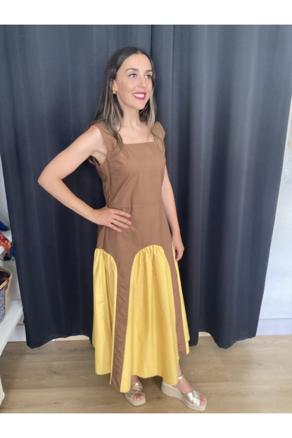 4.3. Vestido bicolor