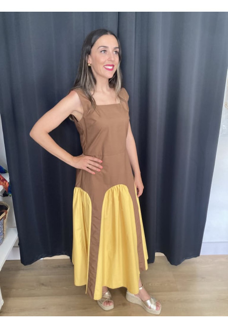 4.3. Vestido bicolor