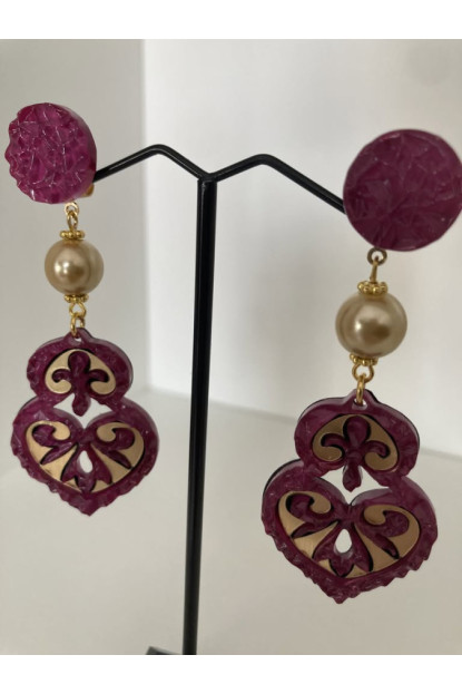 Pendientes Sevilla perla