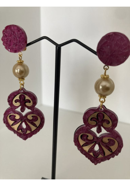 Pendientes Sevilla perla