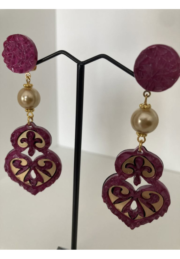 Pendientes Sevilla perla