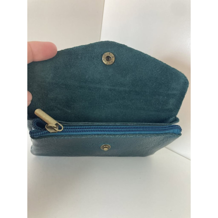 270. Cartera monedero piel