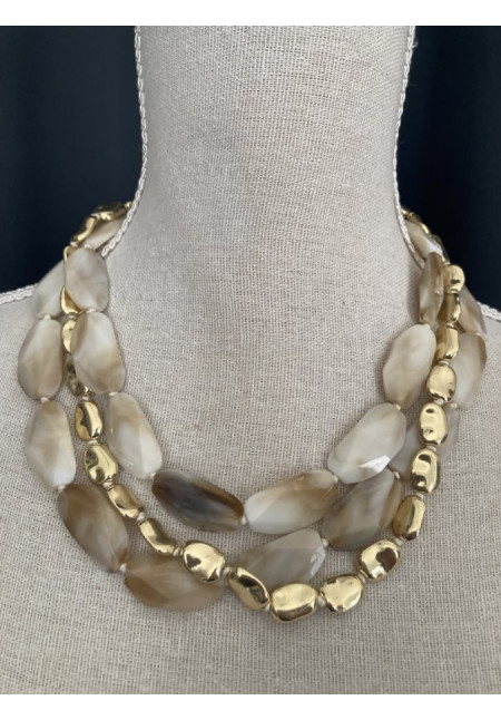 2.13. Collar piedras triple