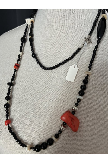 6. Collar piedra natural