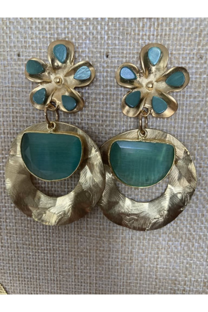 Pendientes flower