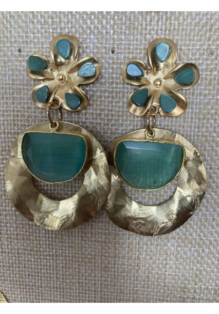 Pendientes flower