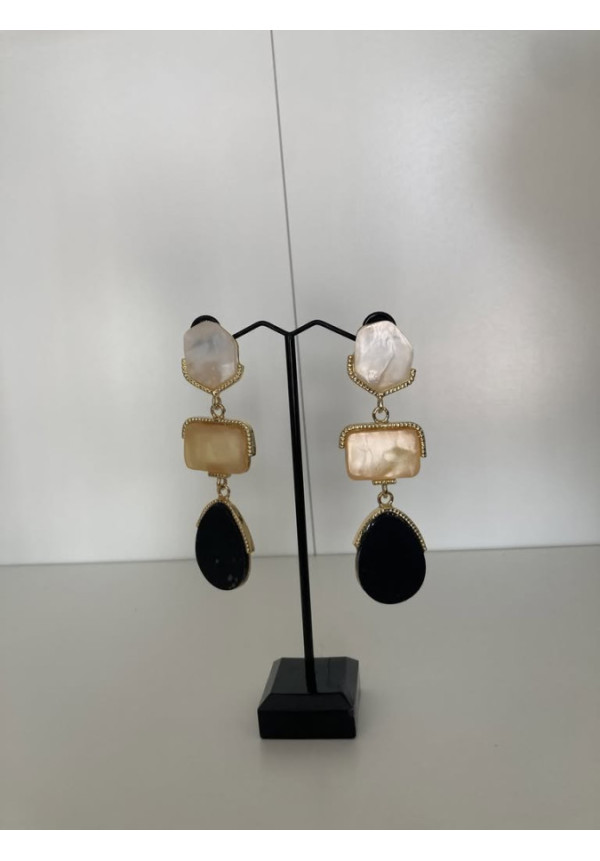 Pendientes piedras