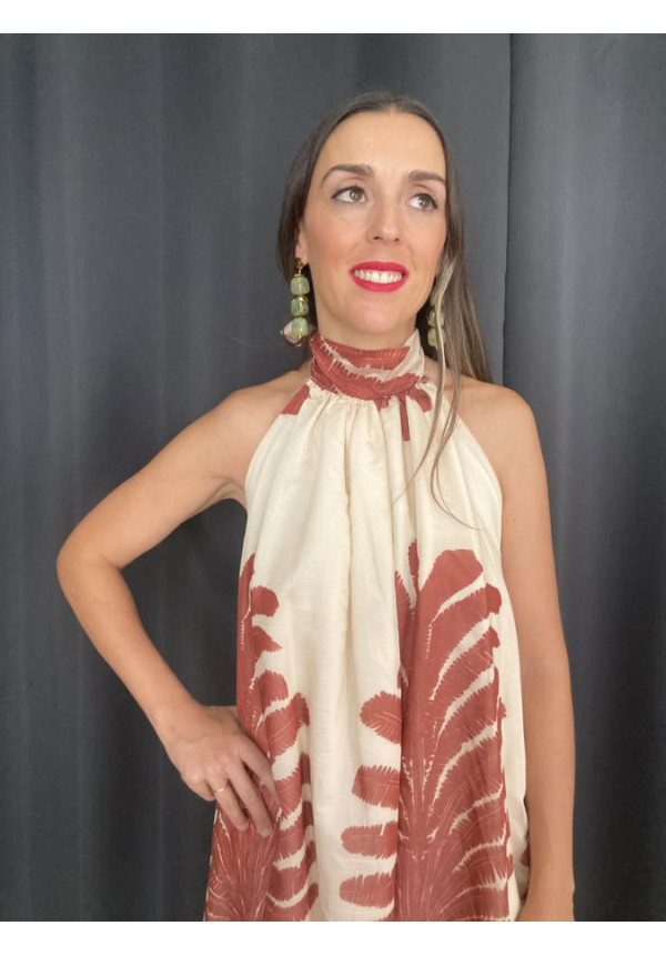 6.70. Vestido halter corto