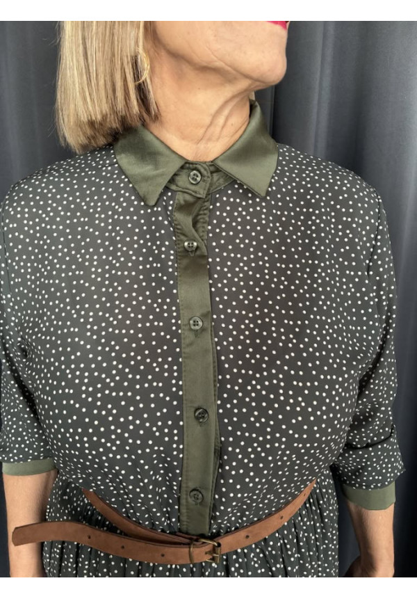 0076. Vestido topitos