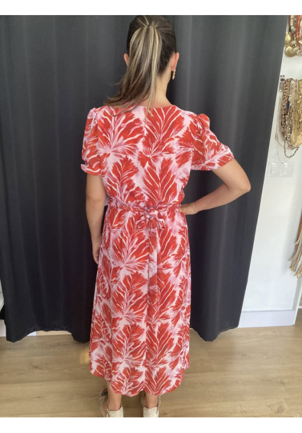 4.4. Vestido estampado lazada