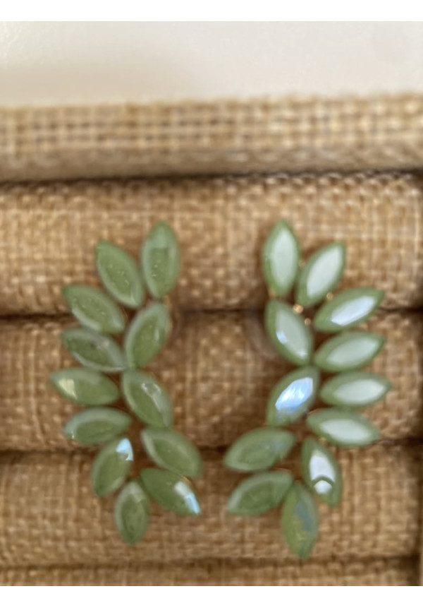 Pendientes hojas