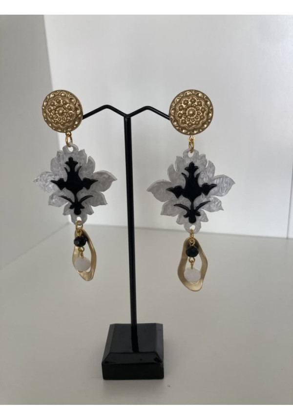 Pendientes flor de lis