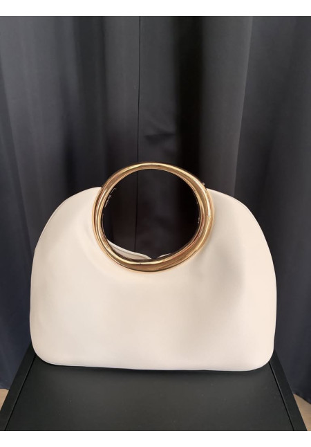 270. Bolso aro blanco