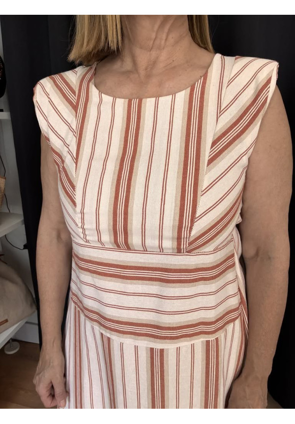 234. Vestido rayas