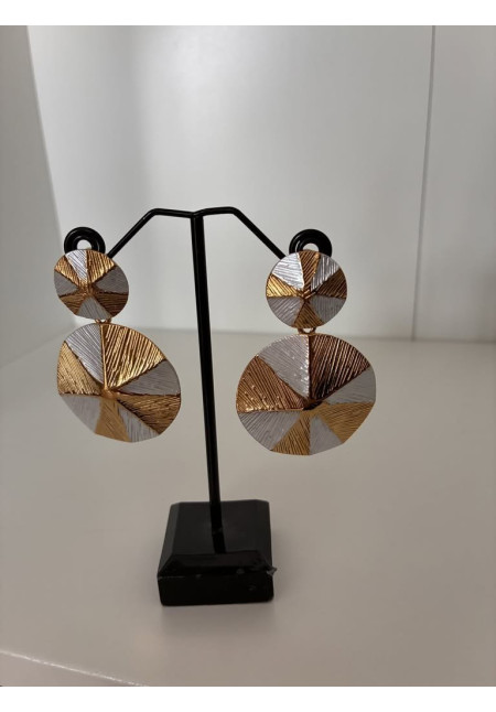 Pendientes bimetal