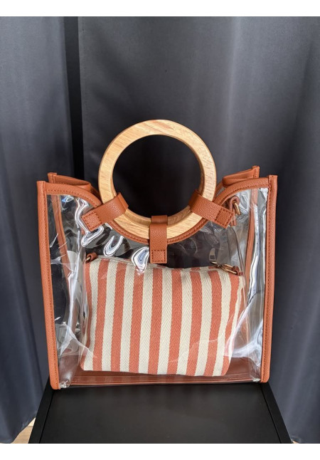 164. Bolso transparente