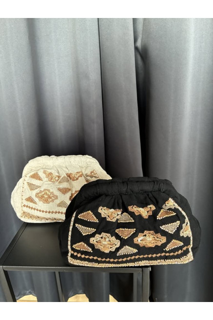 PV06. Bolso lino detalles