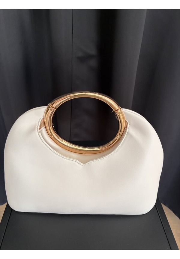 270. Bolso aro blanco