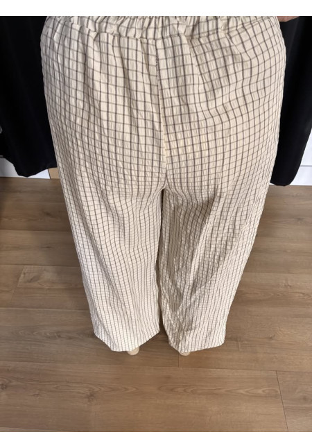 59. Pantalón bombacho cuadros