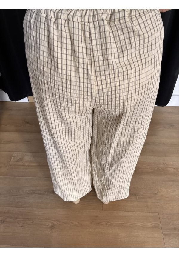 59. Pantalón bombacho cuadros