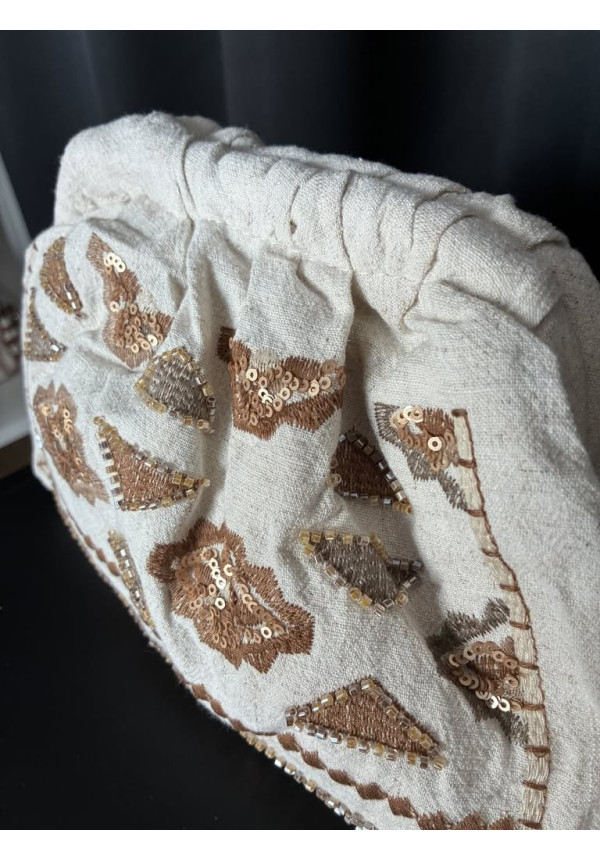 PV06. Bolso lino detalles