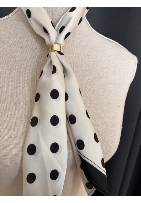 Pañuelo seda estampado A