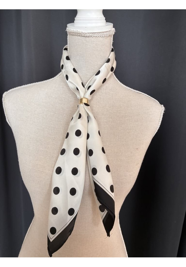 Pañuelo seda estampado A