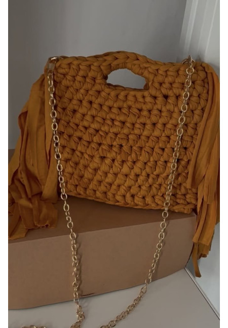 Bolso flecos laterales