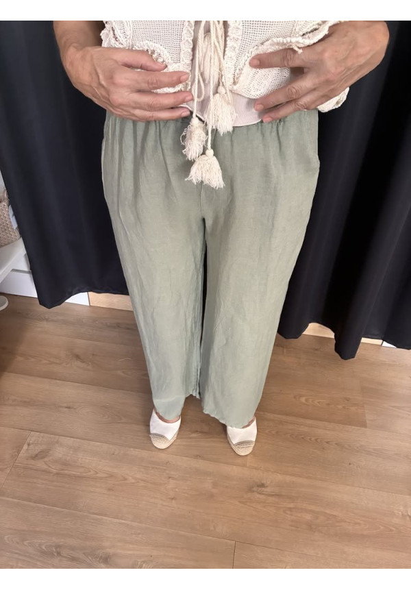 406. Pantalón lino