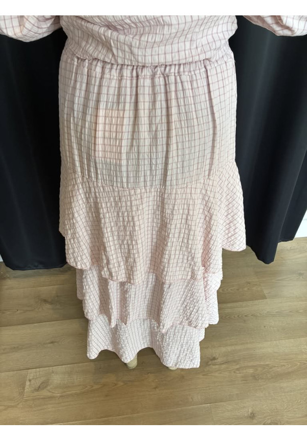PV9. Falda volantes cuadros