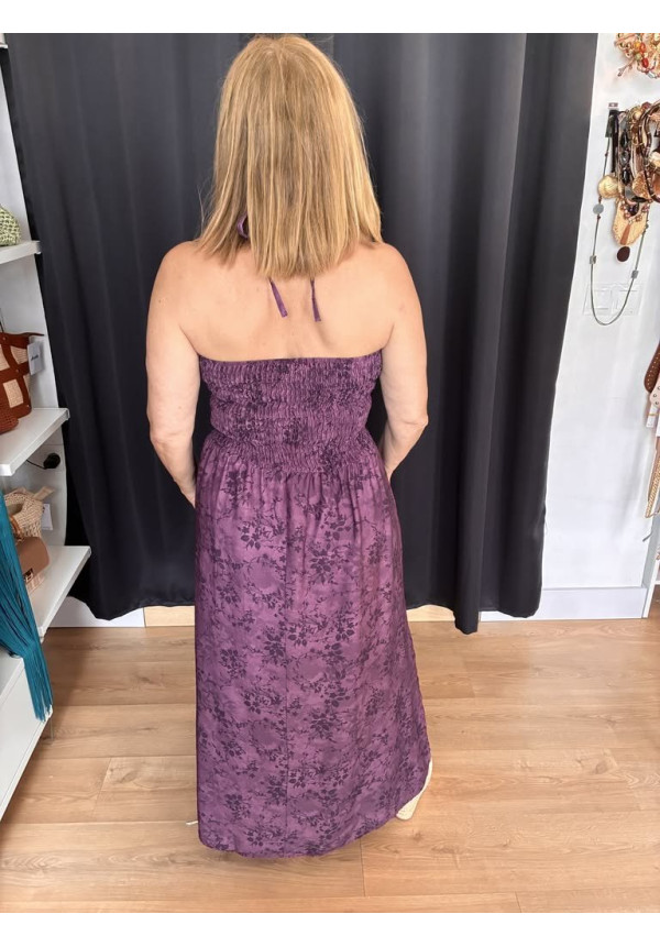 15. Vestido estampado nido abeja