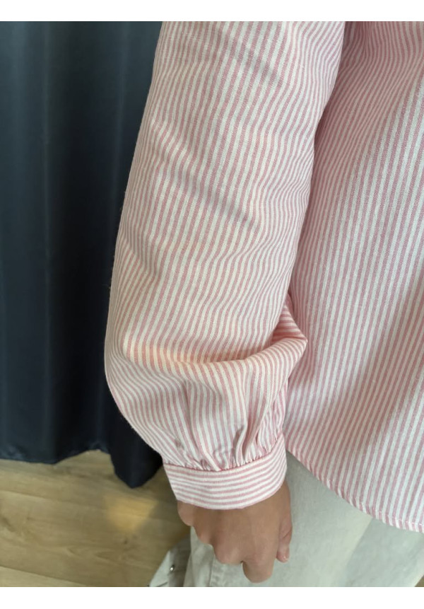 PV13. Blusa cuello mil rayas