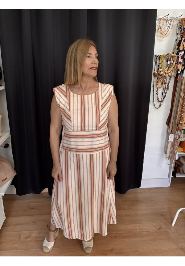 234. Vestido rayas