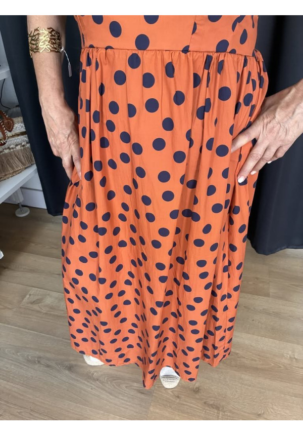 442. Vestido lunares tirantes