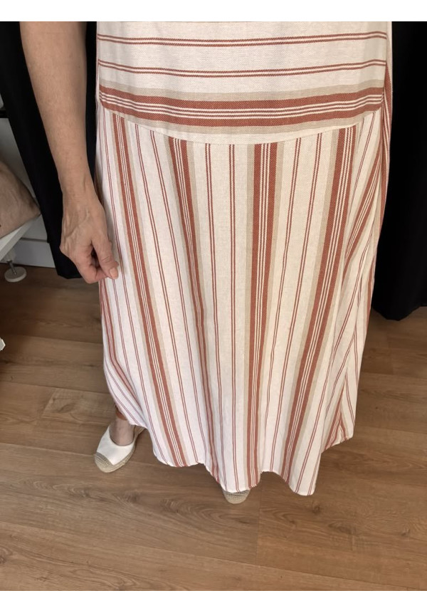 234. Vestido rayas