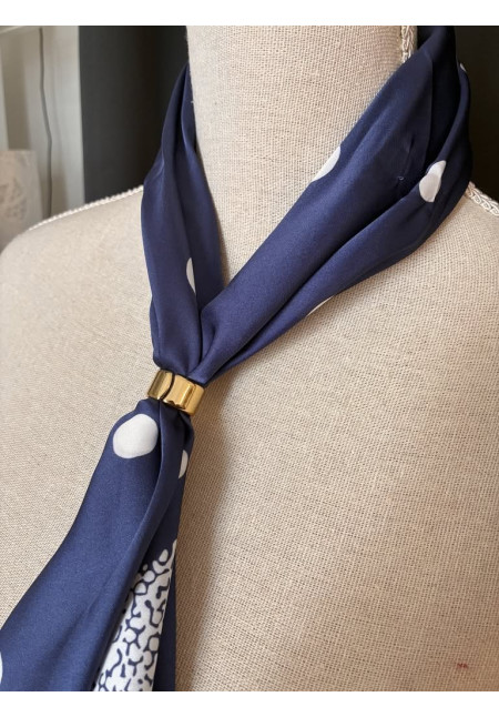 Pañuelo seda estampado F