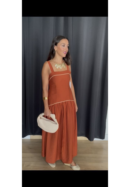 41. Vestido tirantes liso