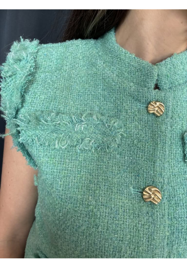 PV4. Chaleco tweed