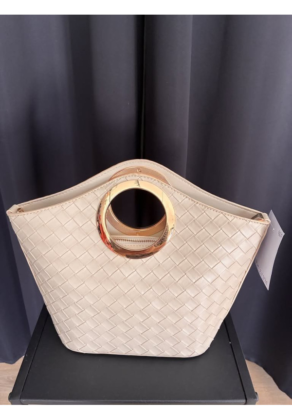 460. Bolso asa dorada