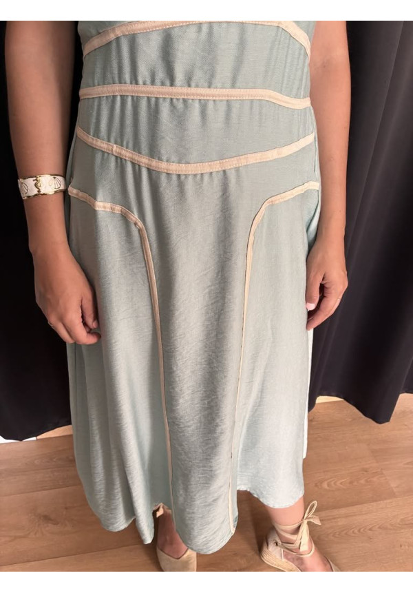 208. Vestido lazada pecho