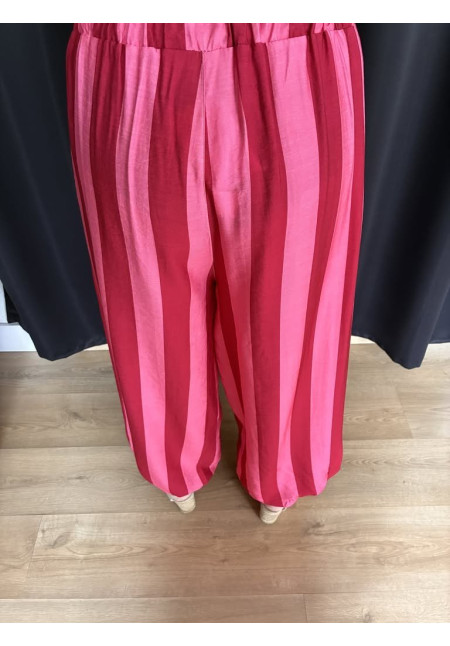 474. Pantalón bombacho rayas
