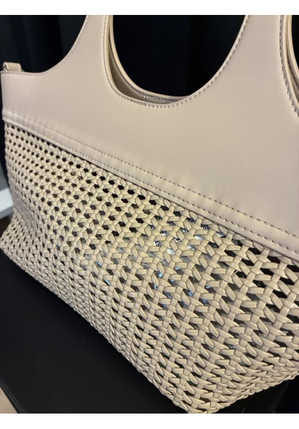 48. Bolso asa rejilla