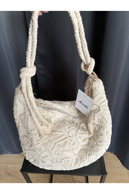 PV09. Bolso croche nudos