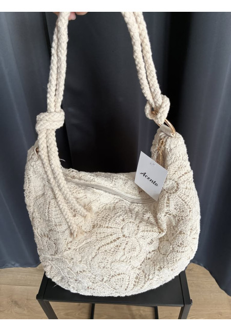 PV09. Bolso croche nudos