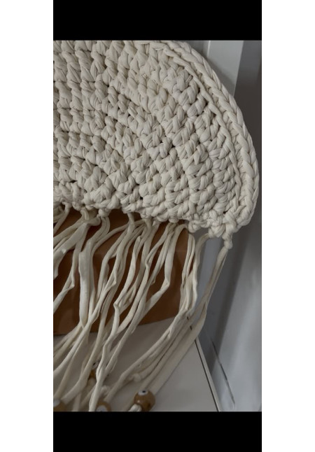 Bolso abanico flecos