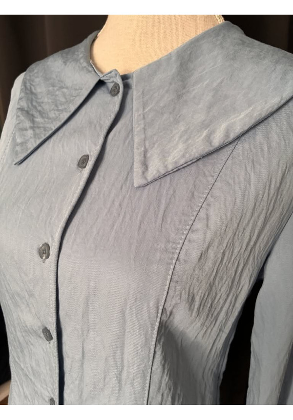 56. Camisa denim fluida
