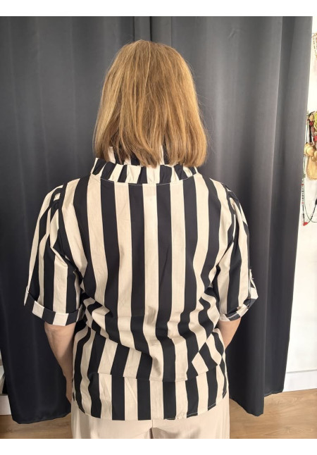 120. Camisa volantes pico